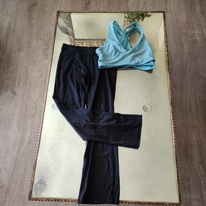 Fabletics sports bra & leggings combo